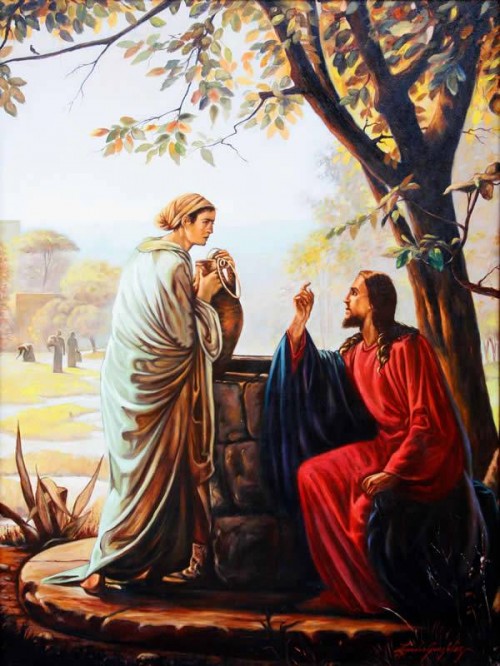 jesus y la mujer samaritana