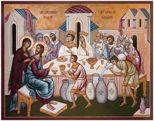 Imágenes de Jesús en la boda de Cana