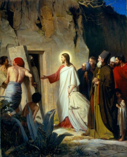 jesus y la resurreccion de lazaro