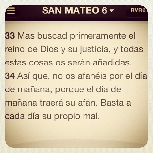 Mateo 6-33