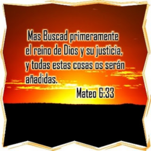 Mateo 6-33