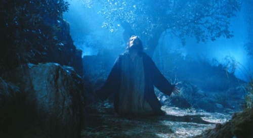 Jesus orando en Getsemani