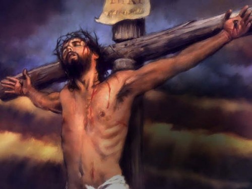 Jesus en la cruz