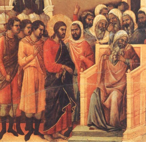 Jesus ante el Sanedrin